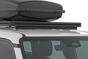 Roof Rack Wind Deflector - Rough Country - Heavy-Duty Steel Construction Roof Rack Wind Deflector - Rough Country - Heavy-Duty Steel Construction